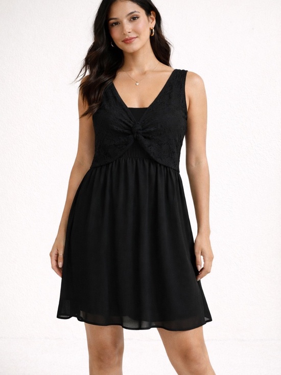 torrid Dresses & Skirts - torrid Black Lace & Chiffon Dress torrid 1